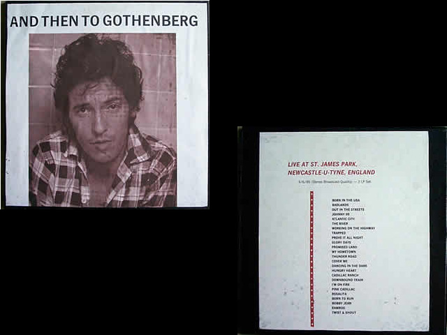 Bruce Springsteen - AND THEN TO GOTHENBERG